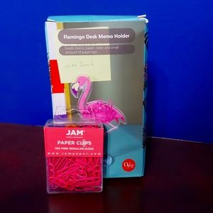 Desk memo holder